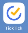 タスク管理アプリTickTickのダークモードの設定方法を紹介します。（iPhone）
