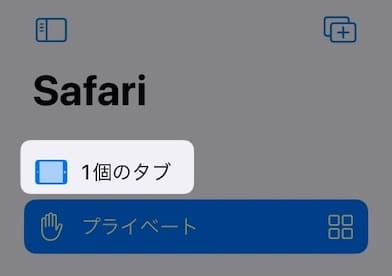 【iPad】Safariをプライベートモードにする方法を紹介します。