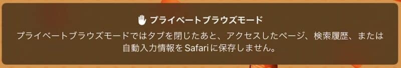 【iPad】Safariをプライベートモードにする方法を紹介します。