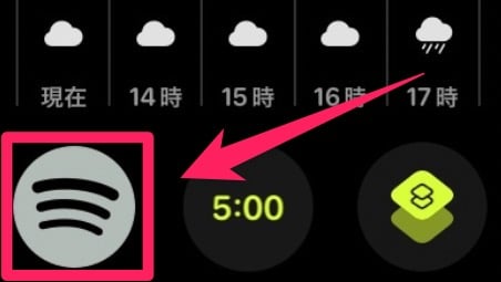 【Apple Watch】文字盤にSpotifyを表示させる方法を紹介します。