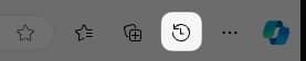 【Edge】履歴ボタンがない！表示させる方法を紹介します。