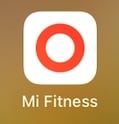 「 Mi Fitness 」のアプリ