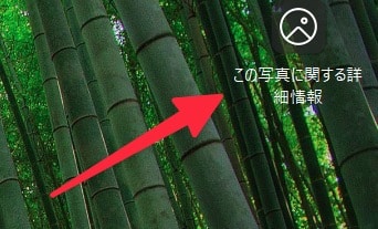 「 この写真に関する詳細情報 」