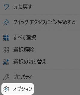 「 オプション 」