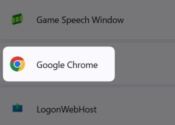 「 Google Chrome 」